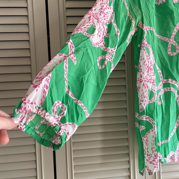 Silk Long Sleeve Lilly Shirt Size XS - Picture 4 of 10